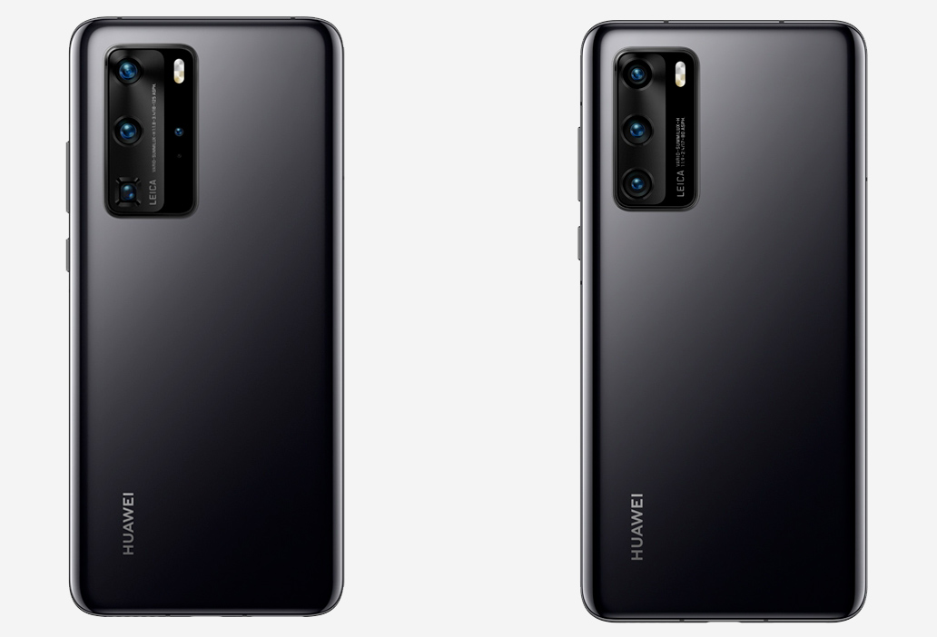 Huawei P40 Pro, Huawei P40: Черный